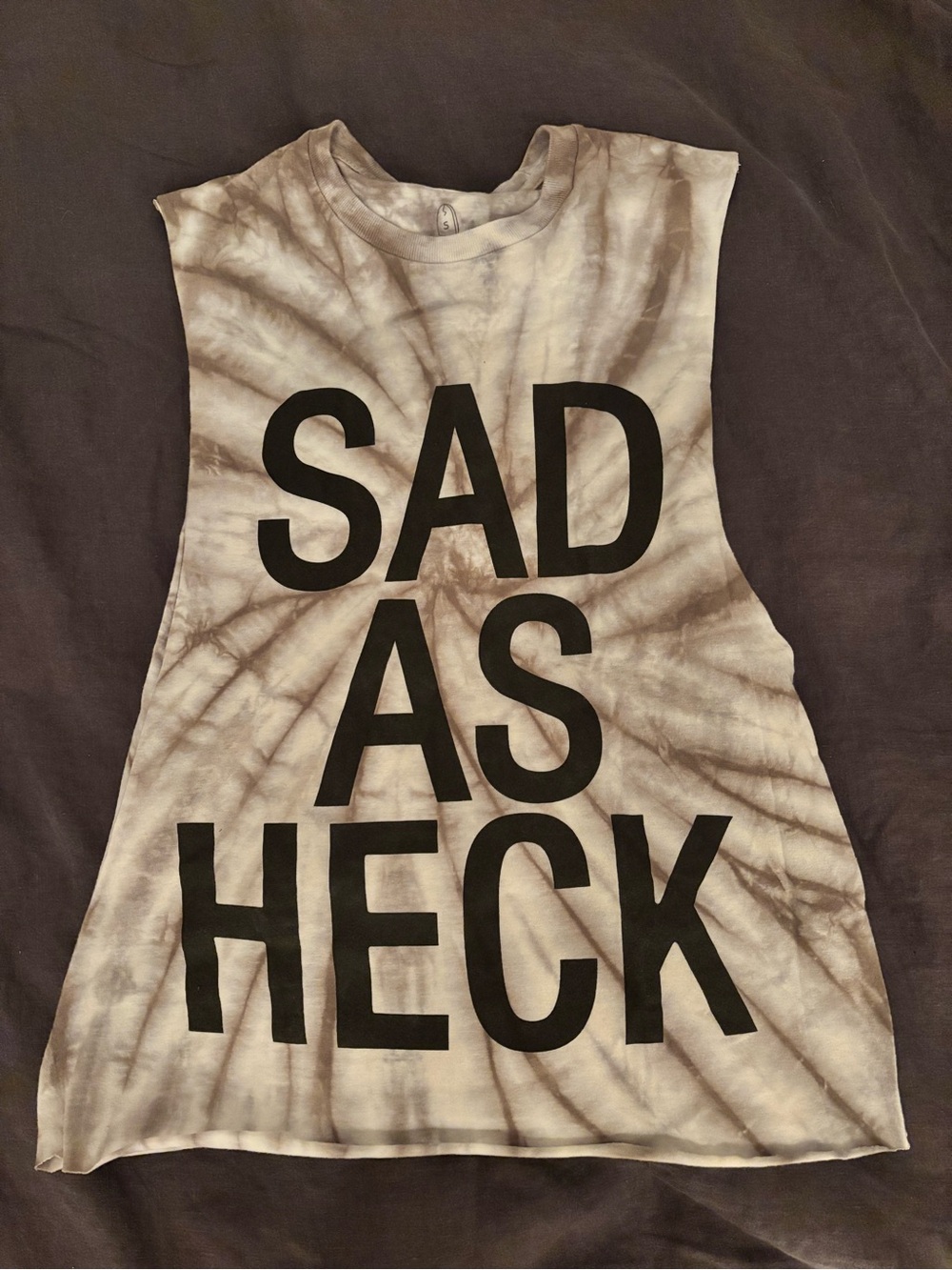 Emo Nite- SAD AS HECK size S